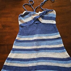 Shein Crochet Dress CoverUp NWOT
